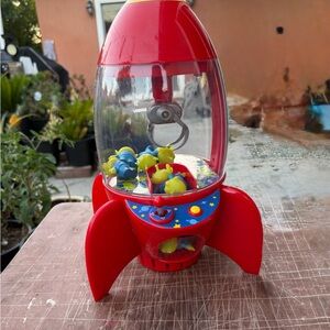 Disney Red Rocket Claw Machine Toy